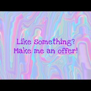 Reasonable offers welcome!